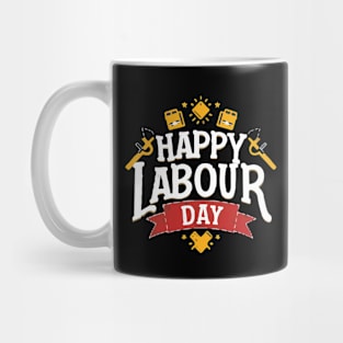 Happy Labour Day, International Labourday T-shirt. Mug